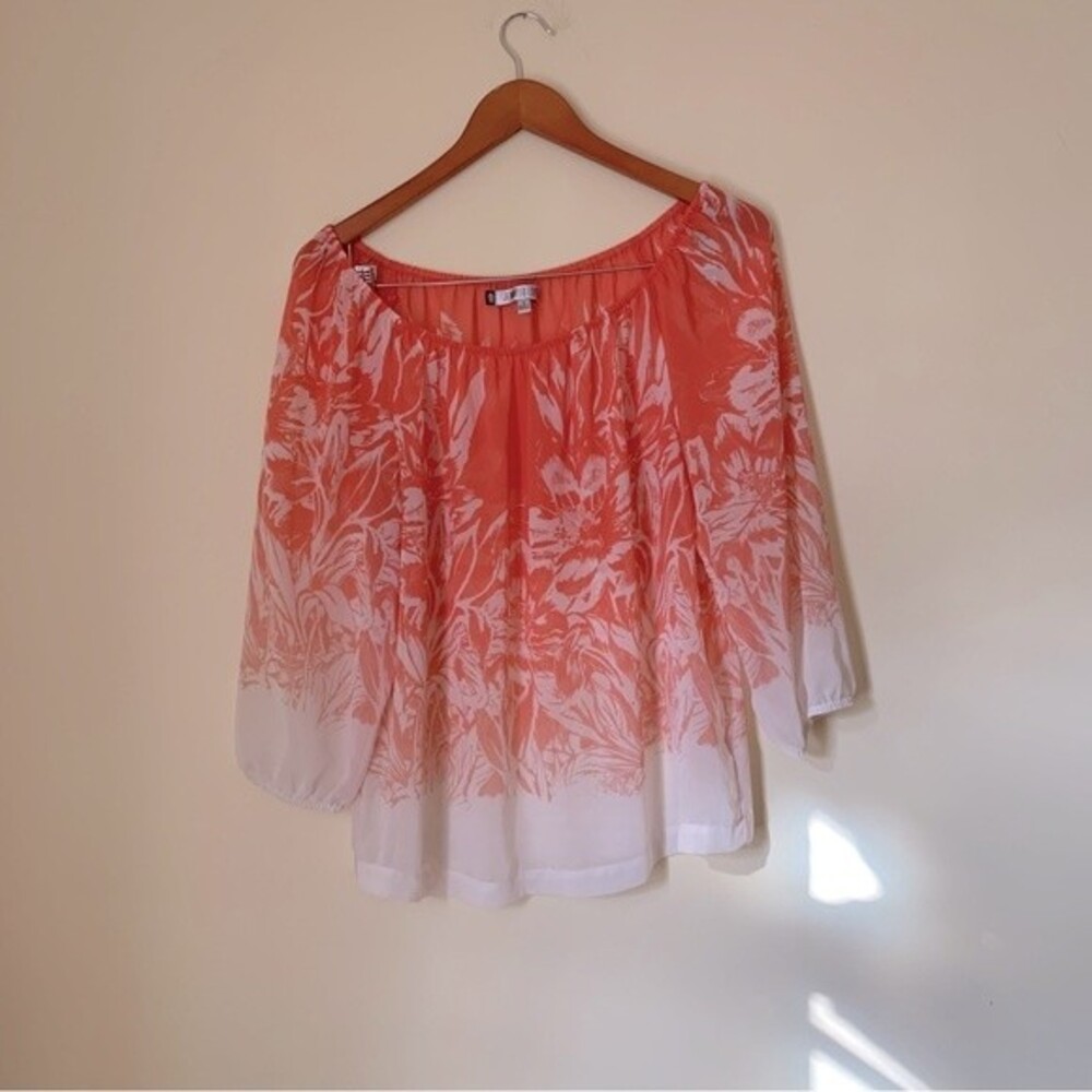 Jennifer Lopez off the shoulder sheer blouse.